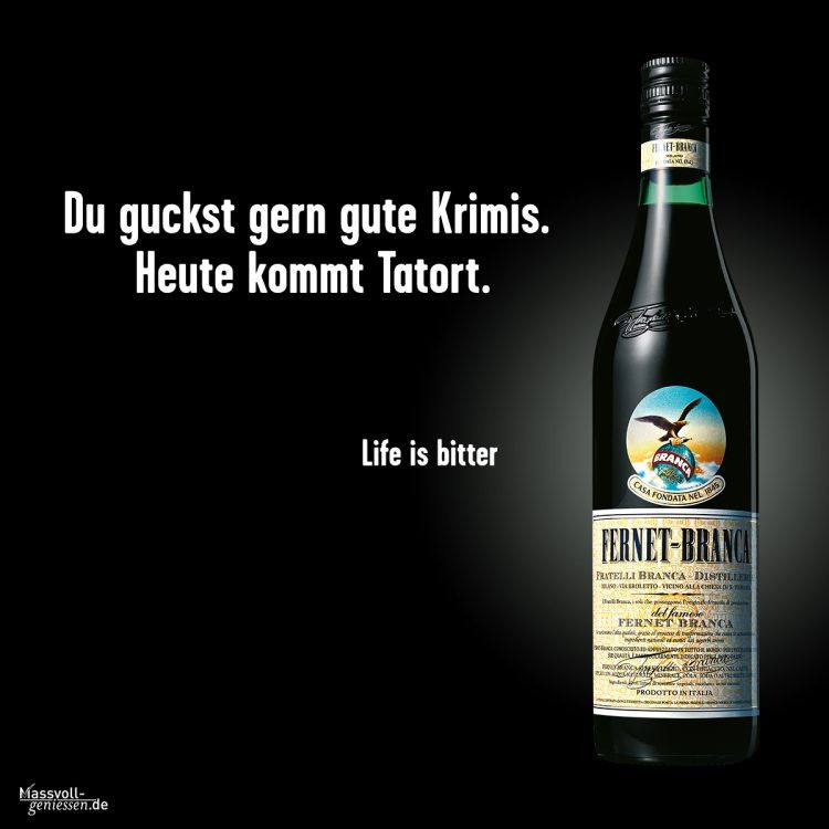 Beispiel Kampagnen-Visual von Fernet Branca: 