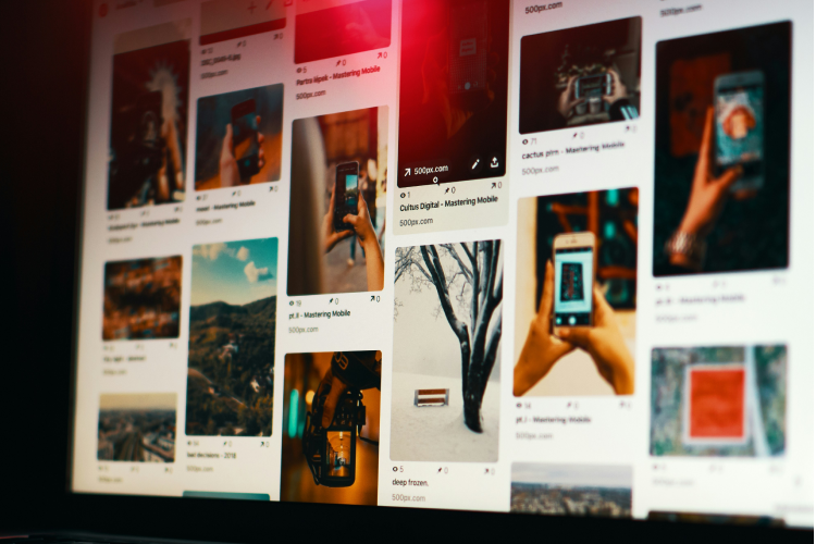 Pinterest - Stockbild